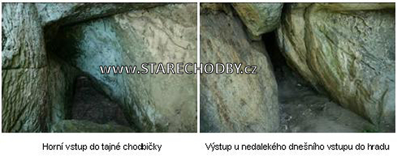 Staré chodby - web a průzkum